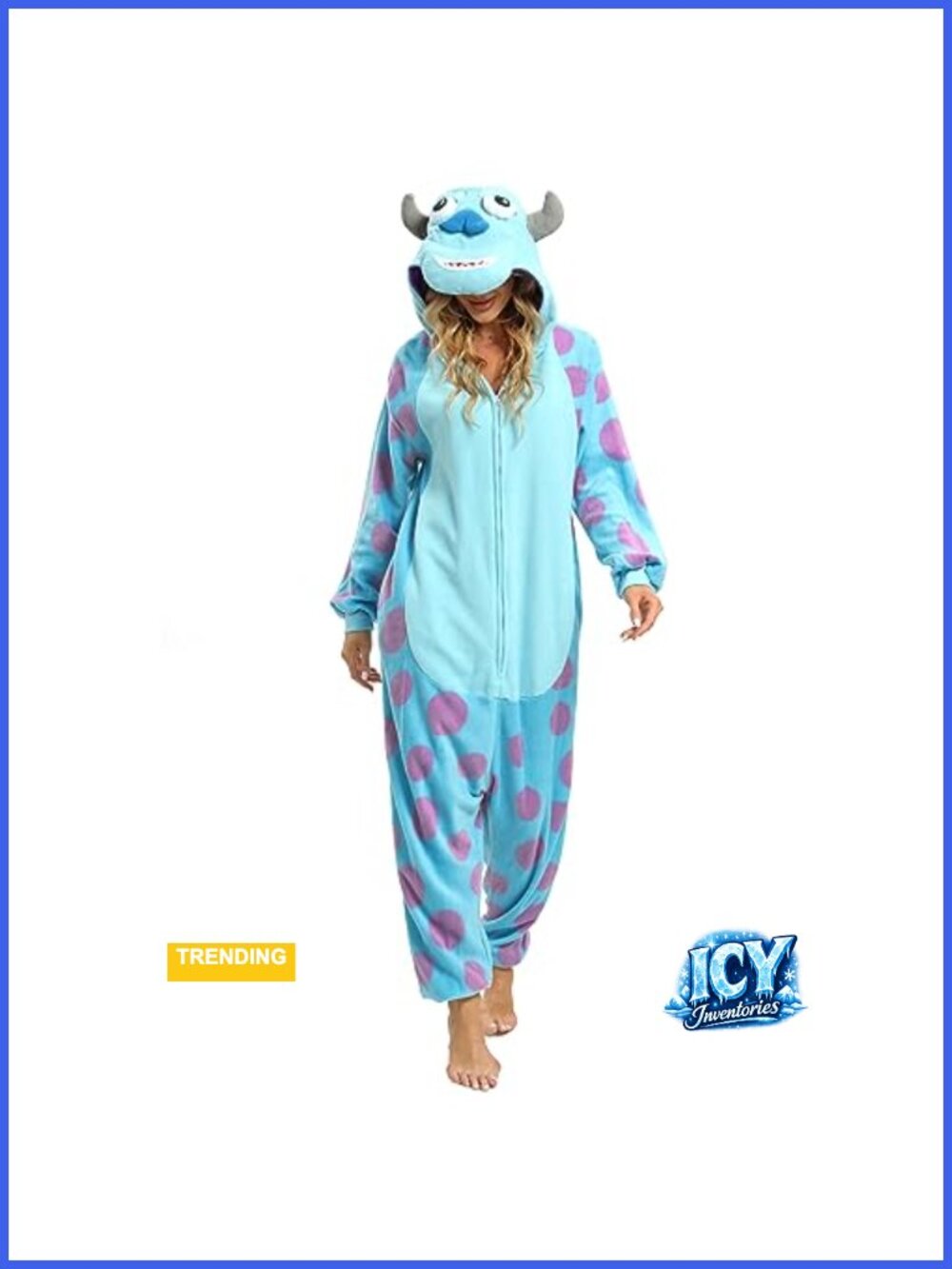Adult Onesie Animal Pajamas Halloween Cosplay Costume Party Wear Hooded Zipper